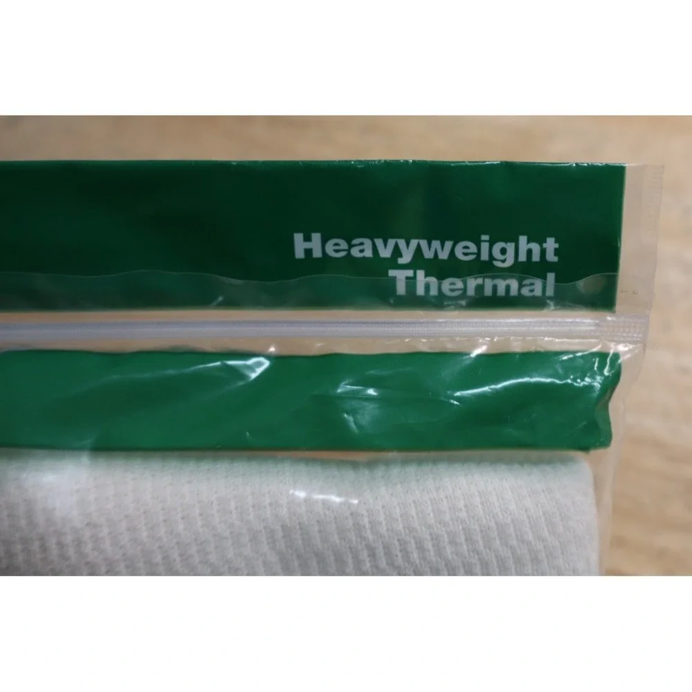 New Mens Heavyweight Full Cut Thermal Long Johns Underwear Pants L (38-40) 50/50